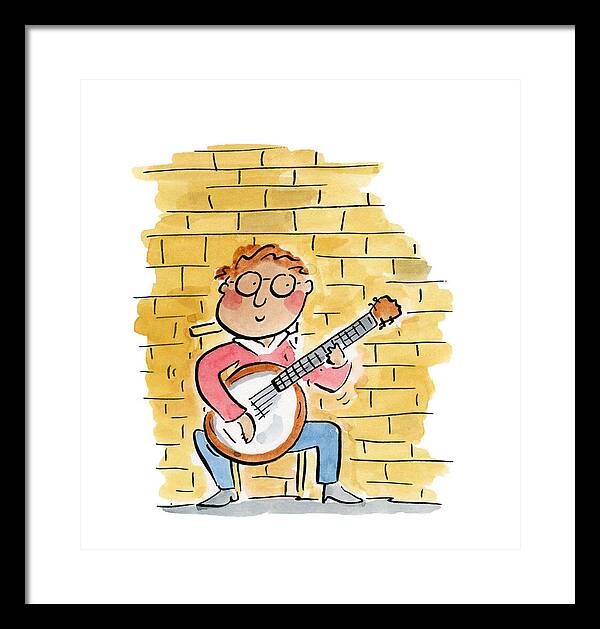 Banjo - Framed Print