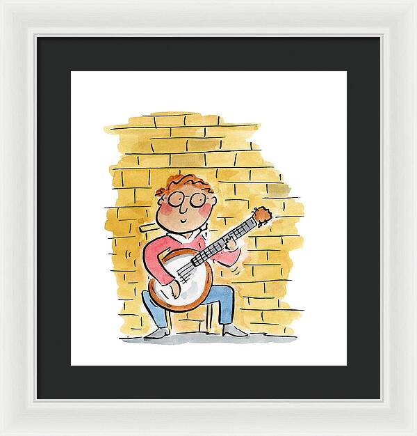 Banjo - Framed Print