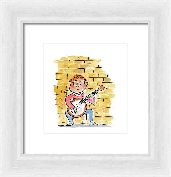Banjo - Framed Print