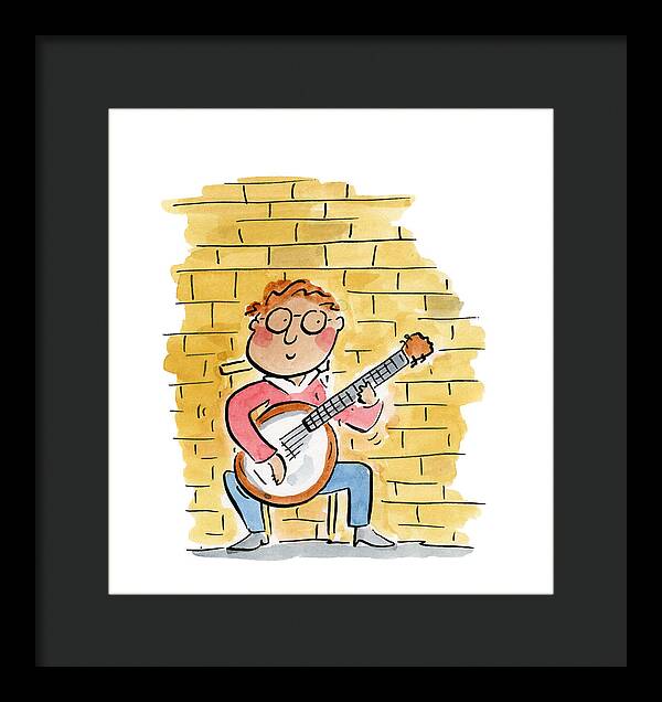 Banjo - Framed Print
