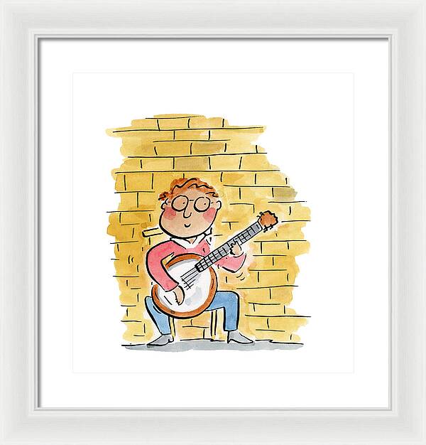 Banjo - Framed Print