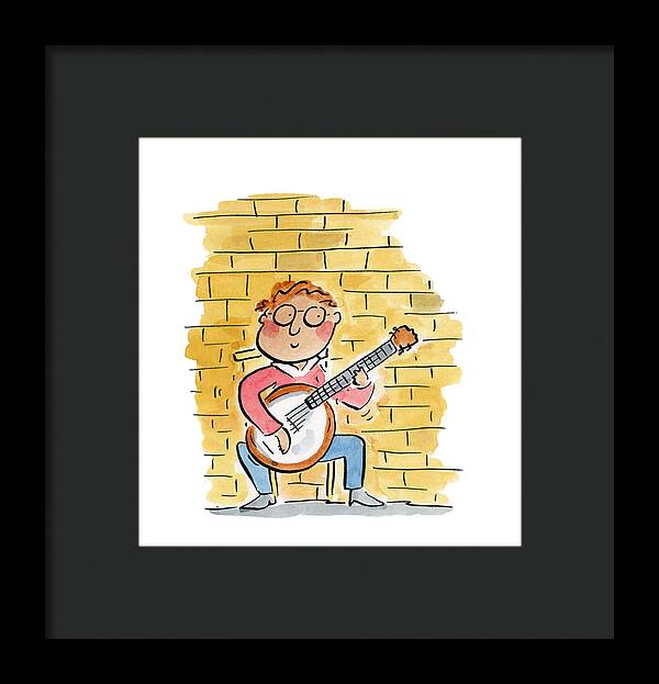Banjo - Framed Print