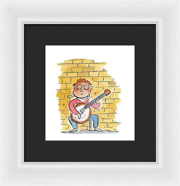 Banjo - Framed Print