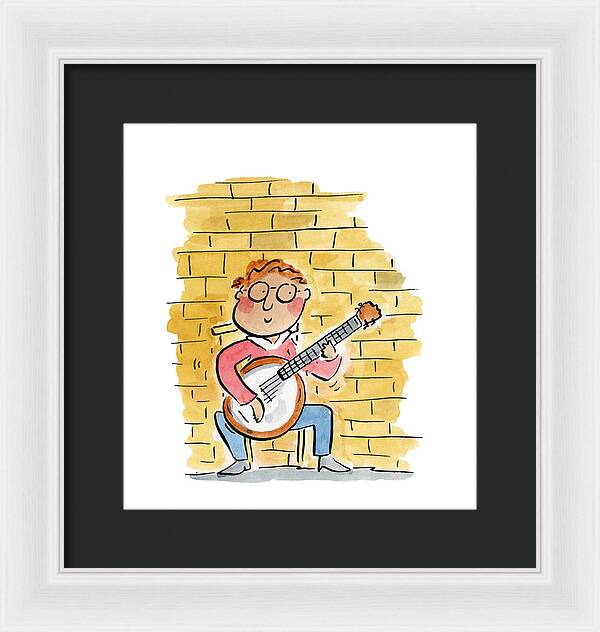 Banjo - Framed Print