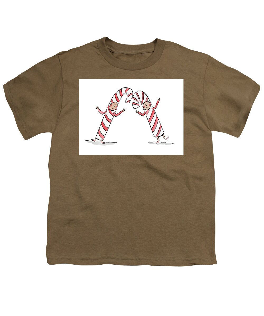 Candy Canes - Youth T-Shirt