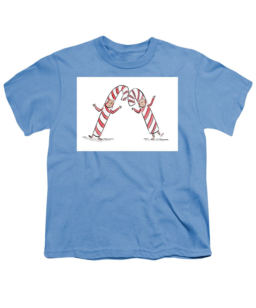 Candy Canes - Youth T-Shirt