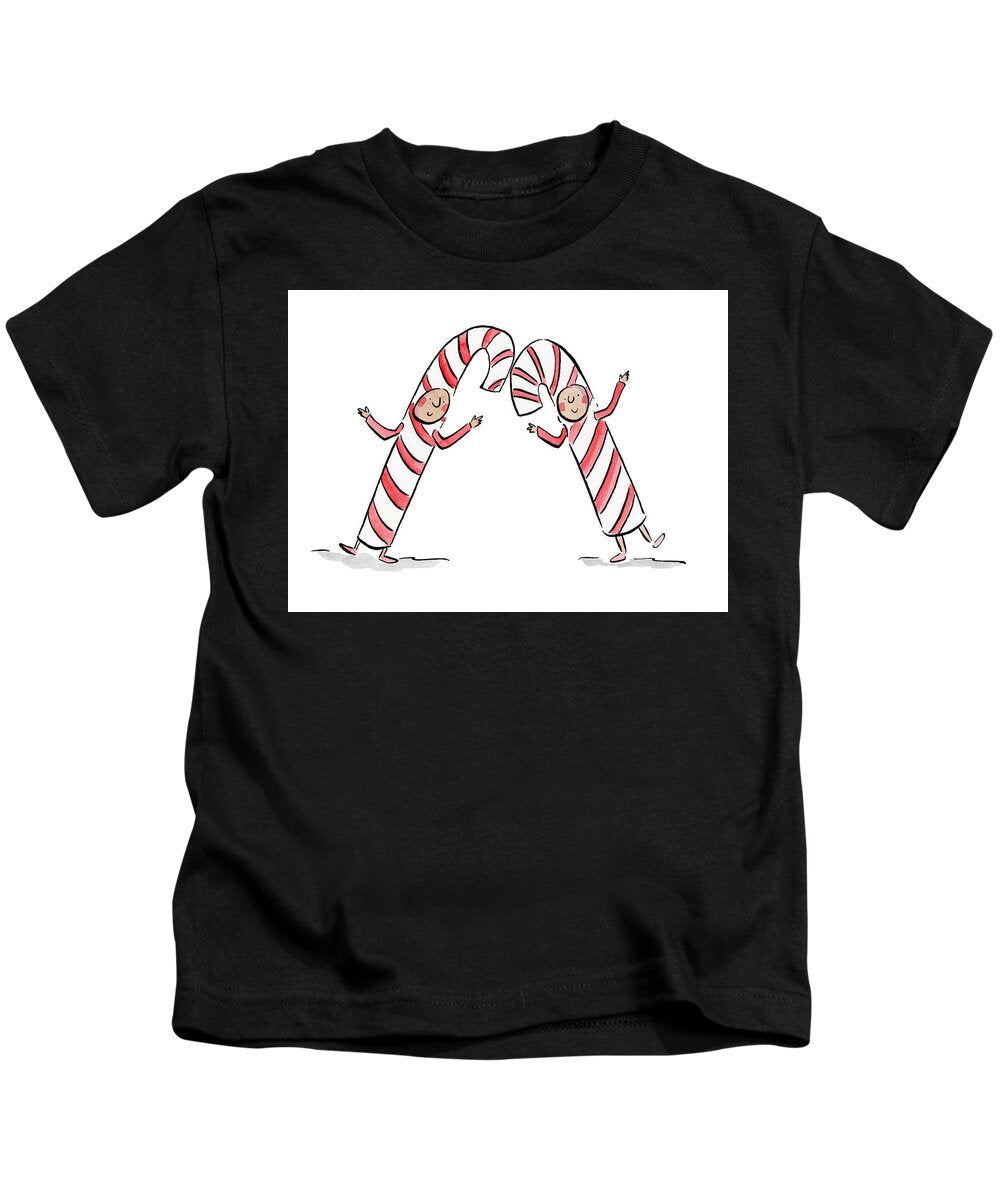 Candy Canes - Kids T-Shirt