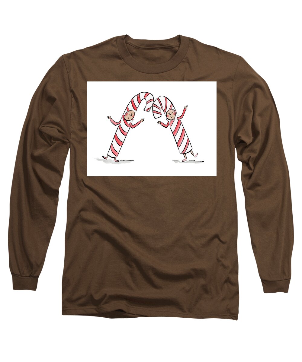 Candy Canes - Long Sleeve T-Shirt