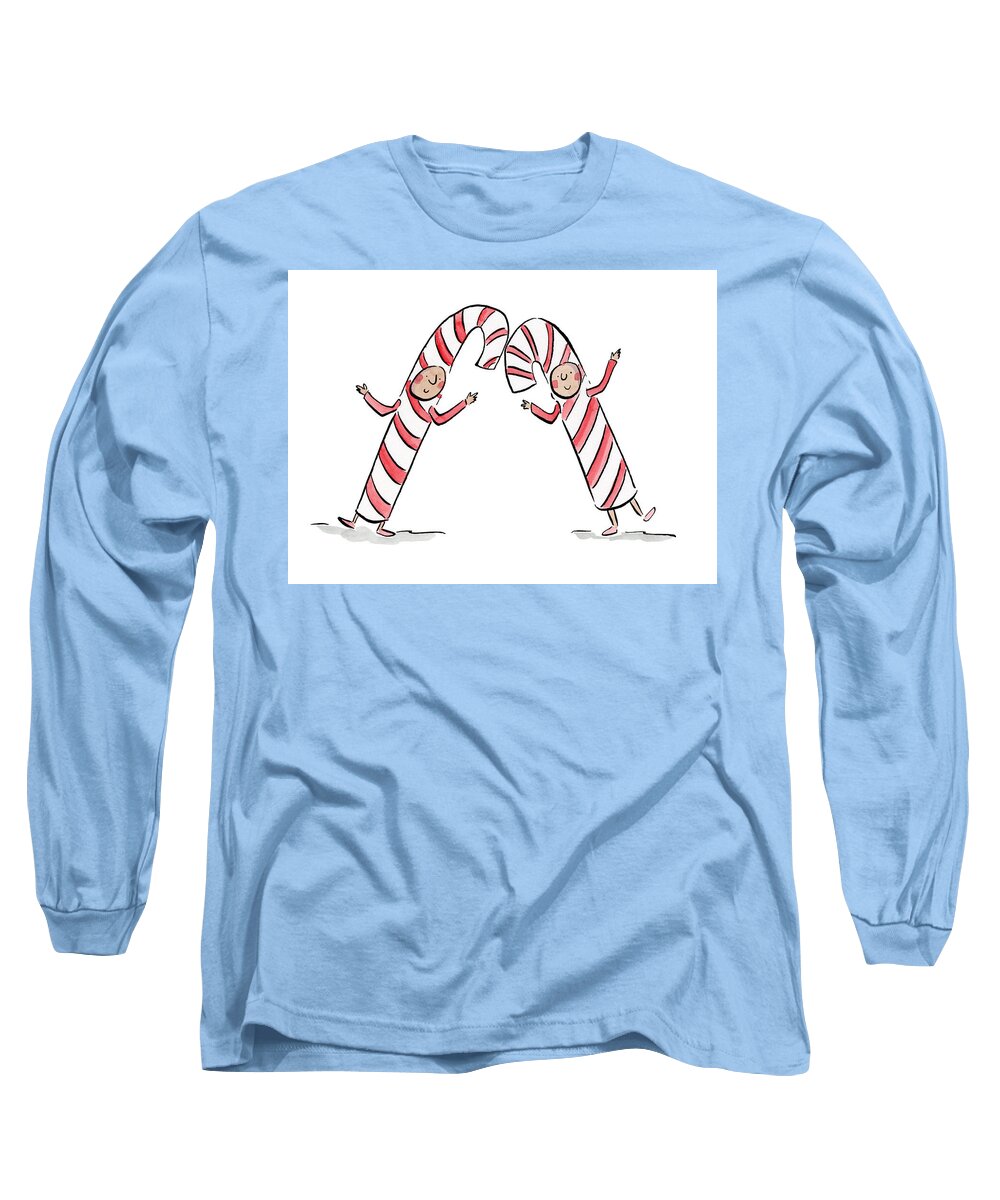 Candy Canes - Long Sleeve T-Shirt