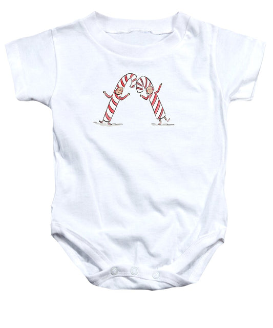 Candy Canes - Baby Onesie