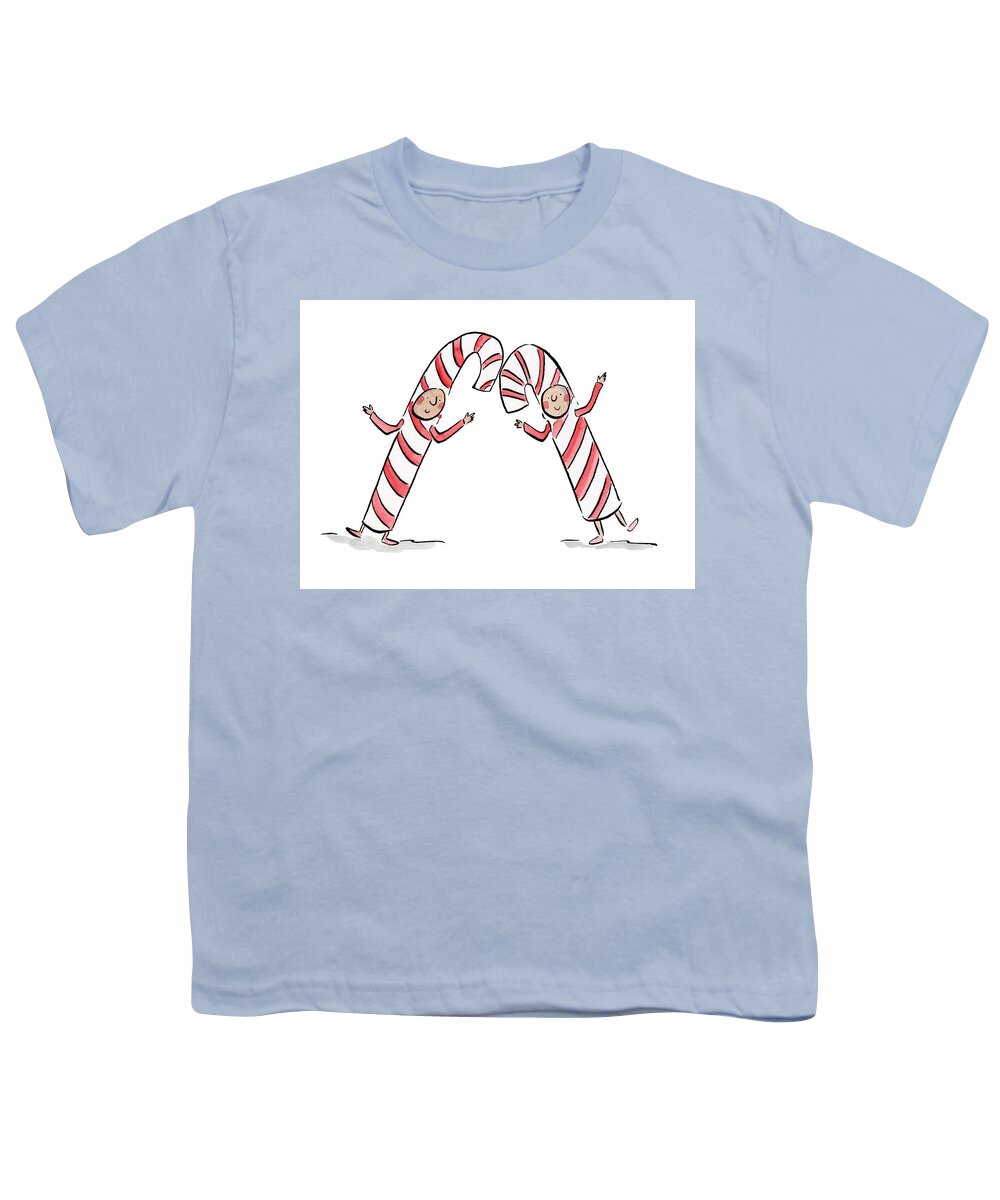 Candy Canes - Youth T-Shirt