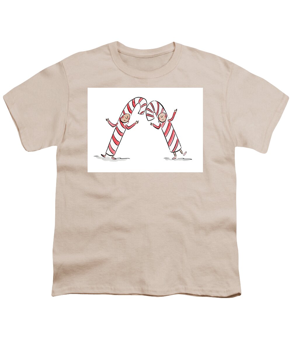 Candy Canes - Youth T-Shirt