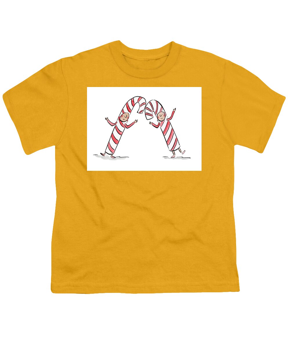 Candy Canes - Youth T-Shirt