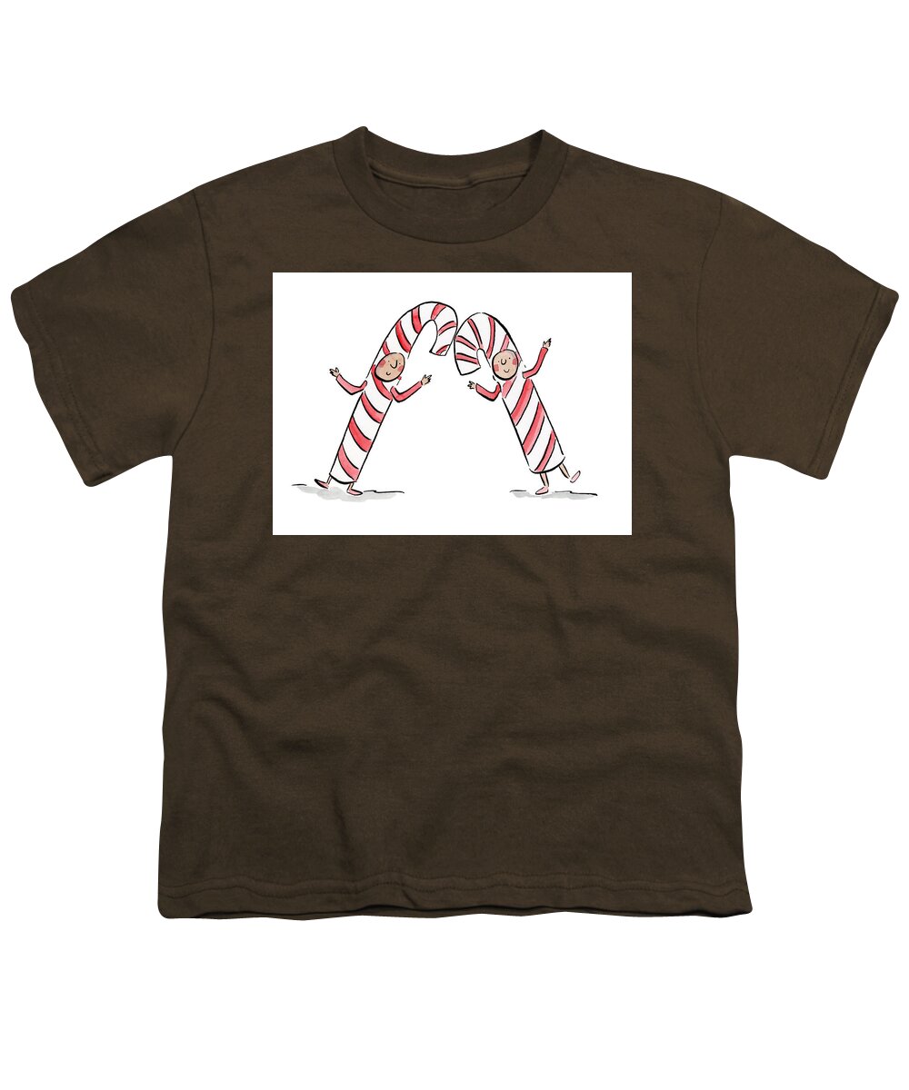 Candy Canes - Youth T-Shirt