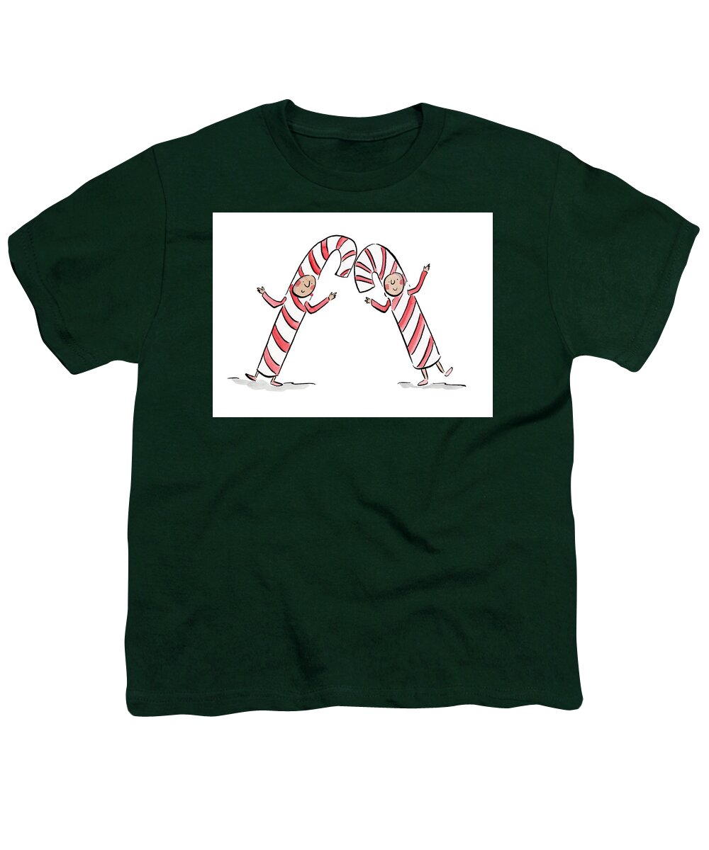 Candy Canes - Youth T-Shirt