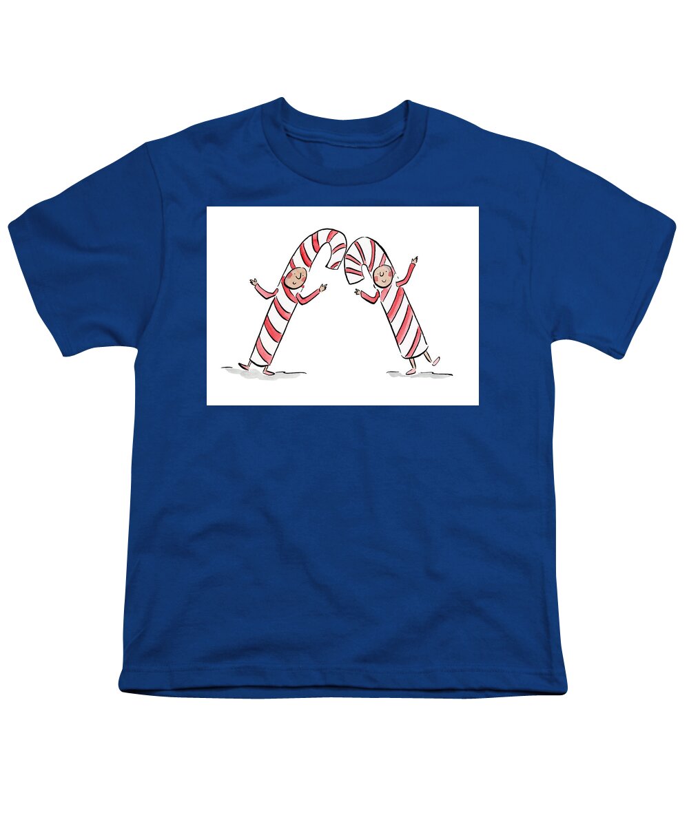 Candy Canes - Youth T-Shirt