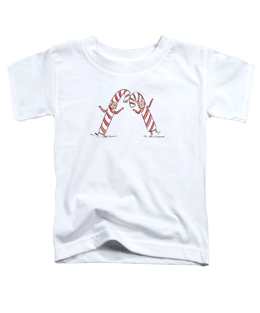 Candy Canes - Toddler T-Shirt