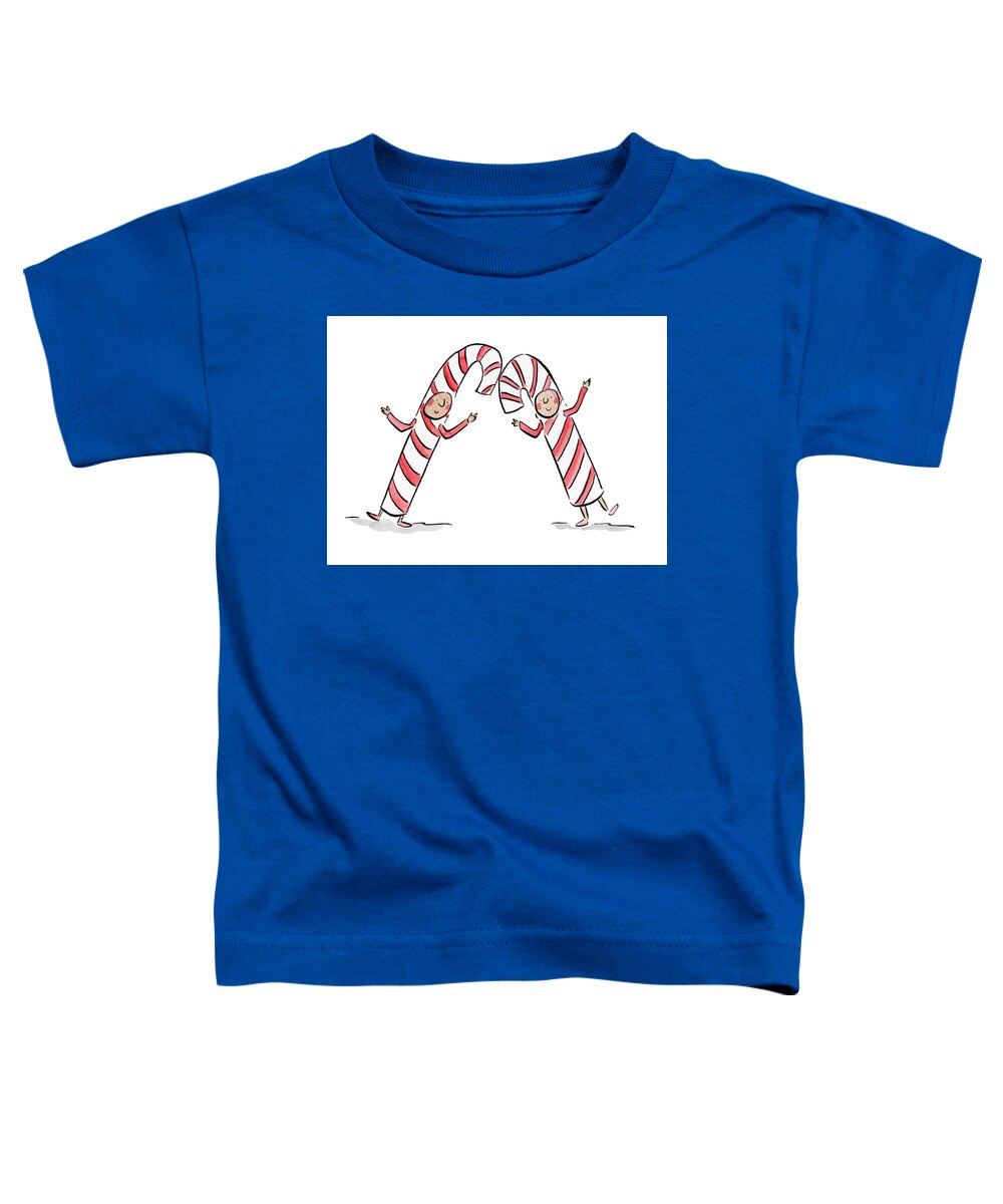 Candy Canes - Toddler T-Shirt