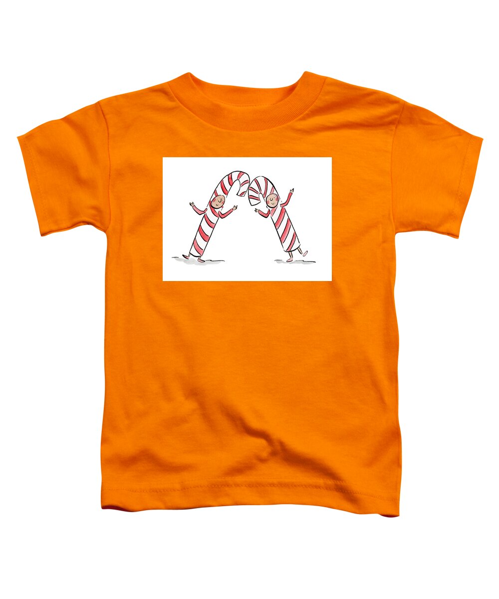 Candy Canes - Toddler T-Shirt