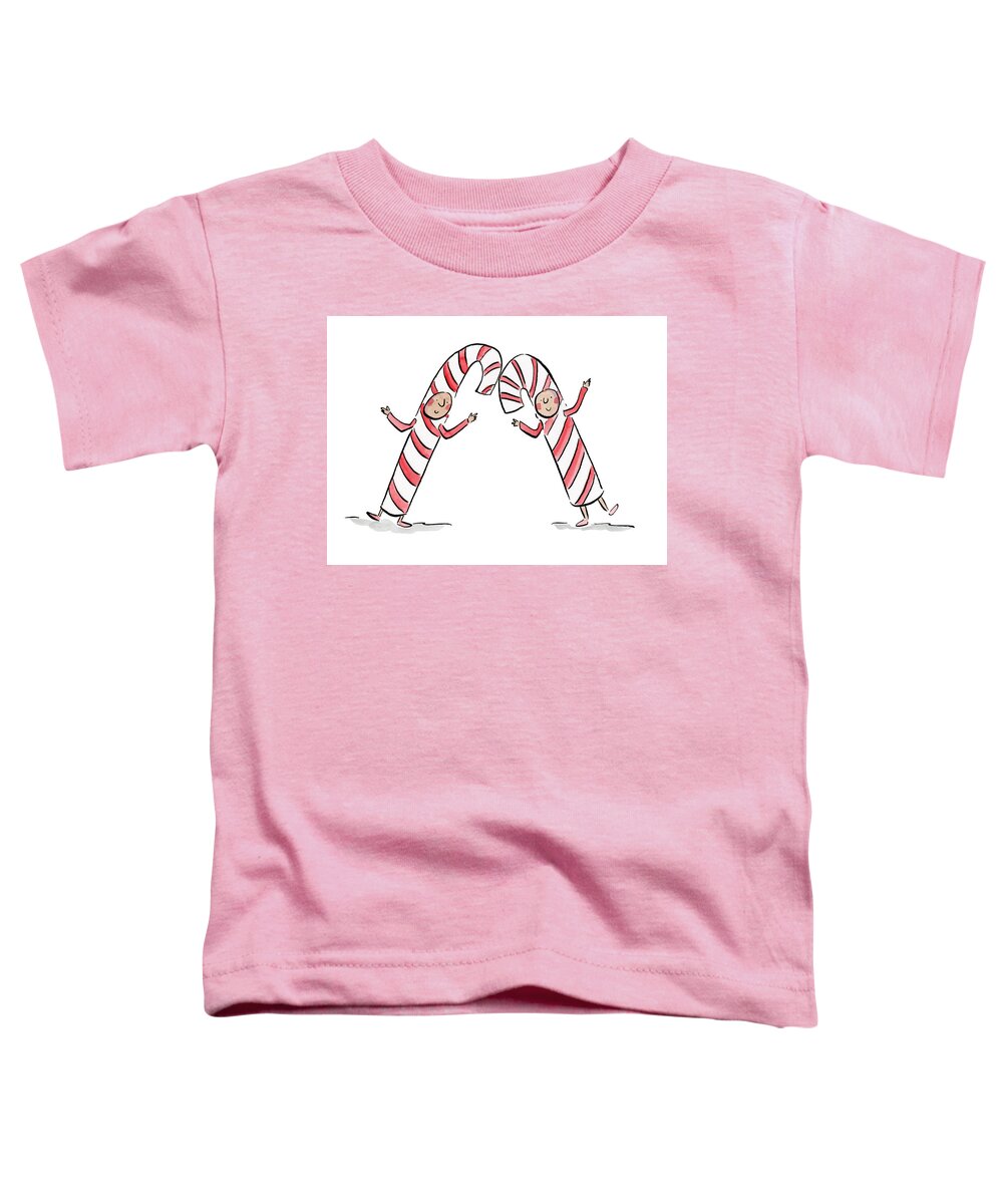 Candy Canes - Toddler T-Shirt