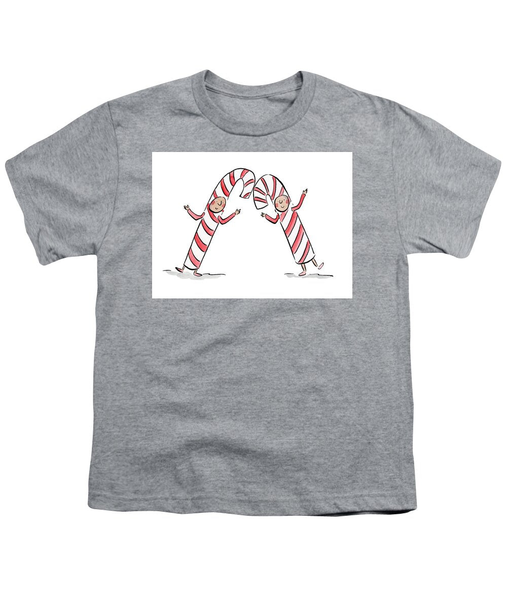 Candy Canes - Youth T-Shirt