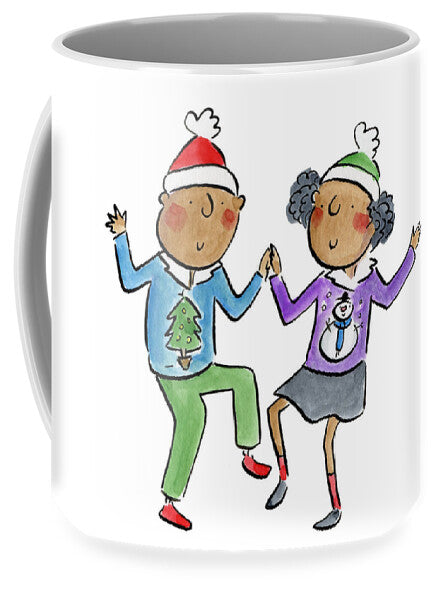 Christmas dancing - Mug