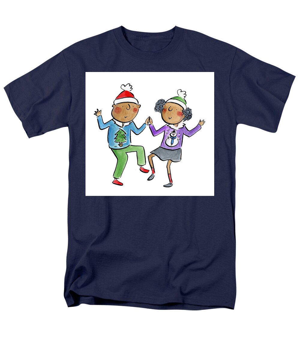 Christmas dancing - Men's T-Shirt  (Regular Fit)