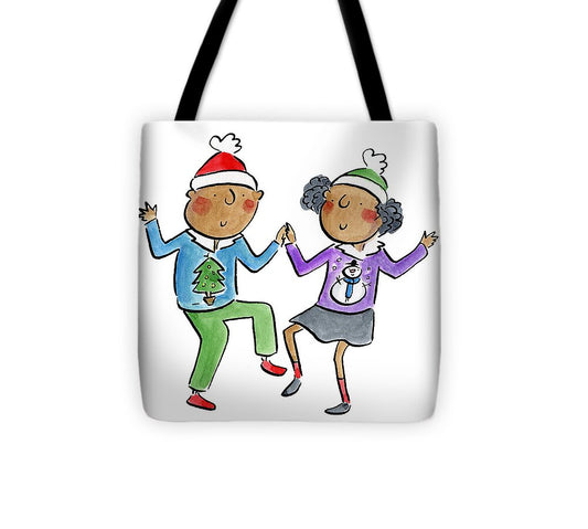 Christmas dancing - Tote Bag