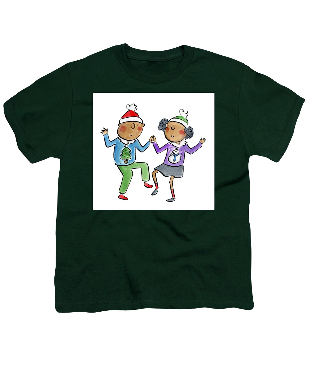 Christmas dancing - Youth T-Shirt