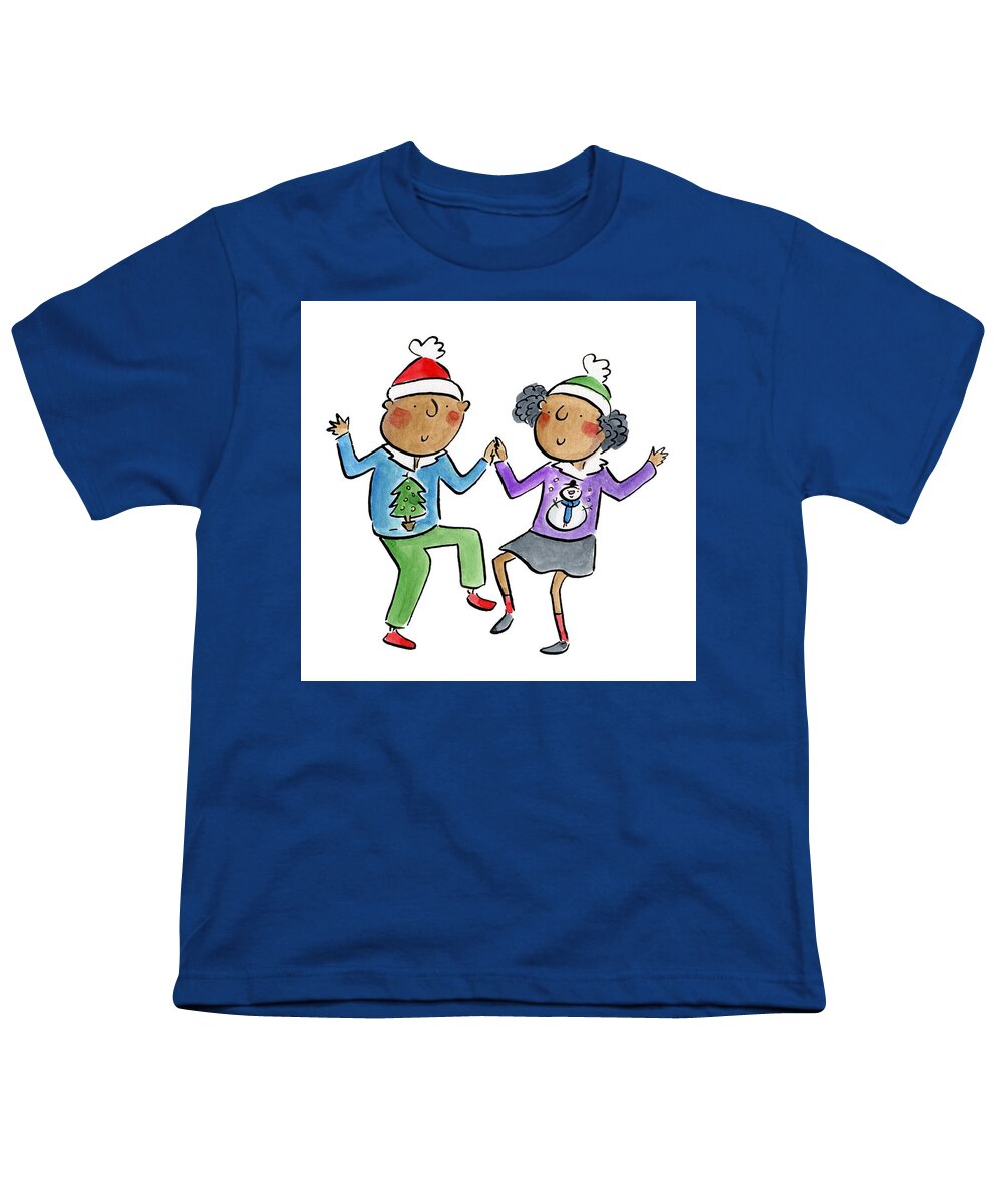 Christmas dancing - Youth T-Shirt