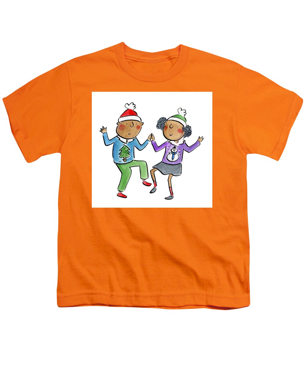 Christmas dancing - Youth T-Shirt