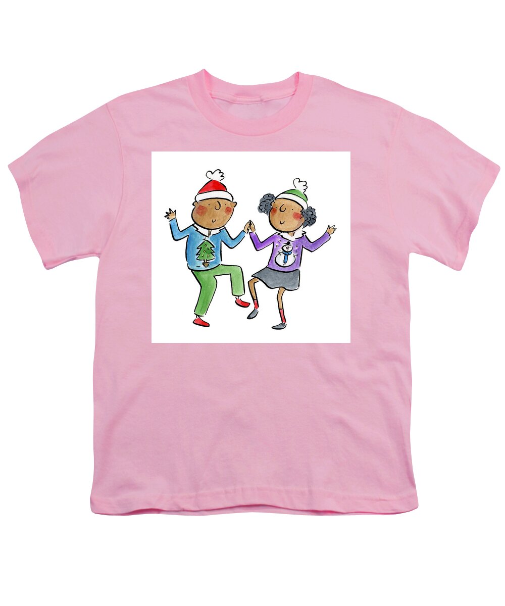 Christmas dancing - Youth T-Shirt
