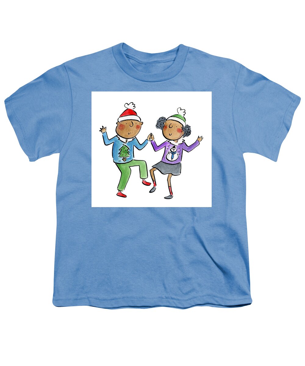 Christmas dancing - Youth T-Shirt