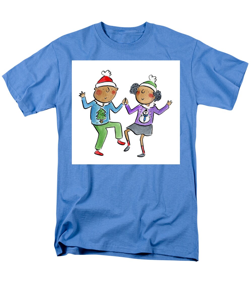 Christmas dancing - Men's T-Shirt  (Regular Fit)