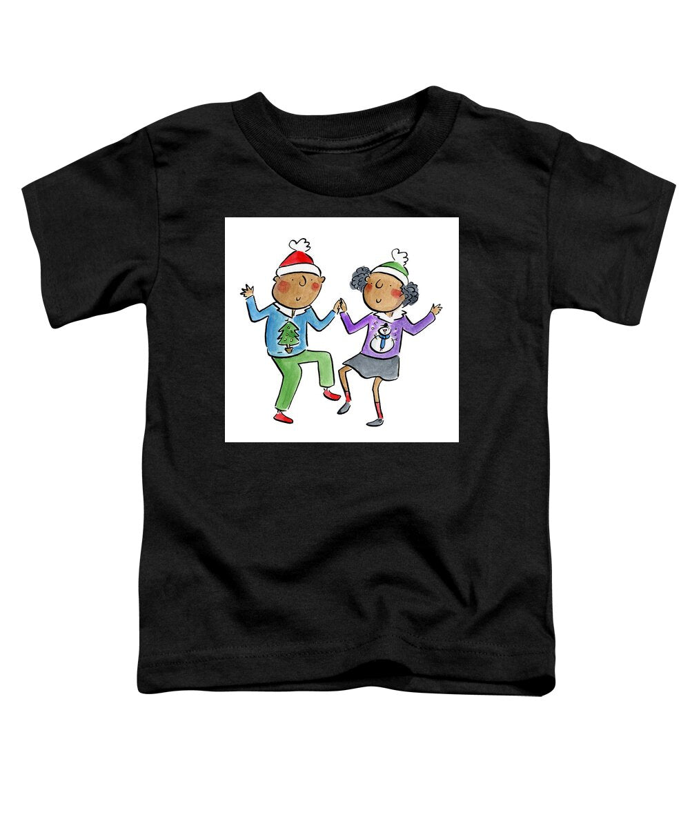 Christmas dancing - Toddler T-Shirt