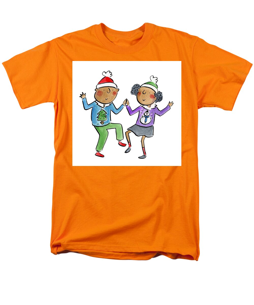 Christmas dancing - Men's T-Shirt  (Regular Fit)