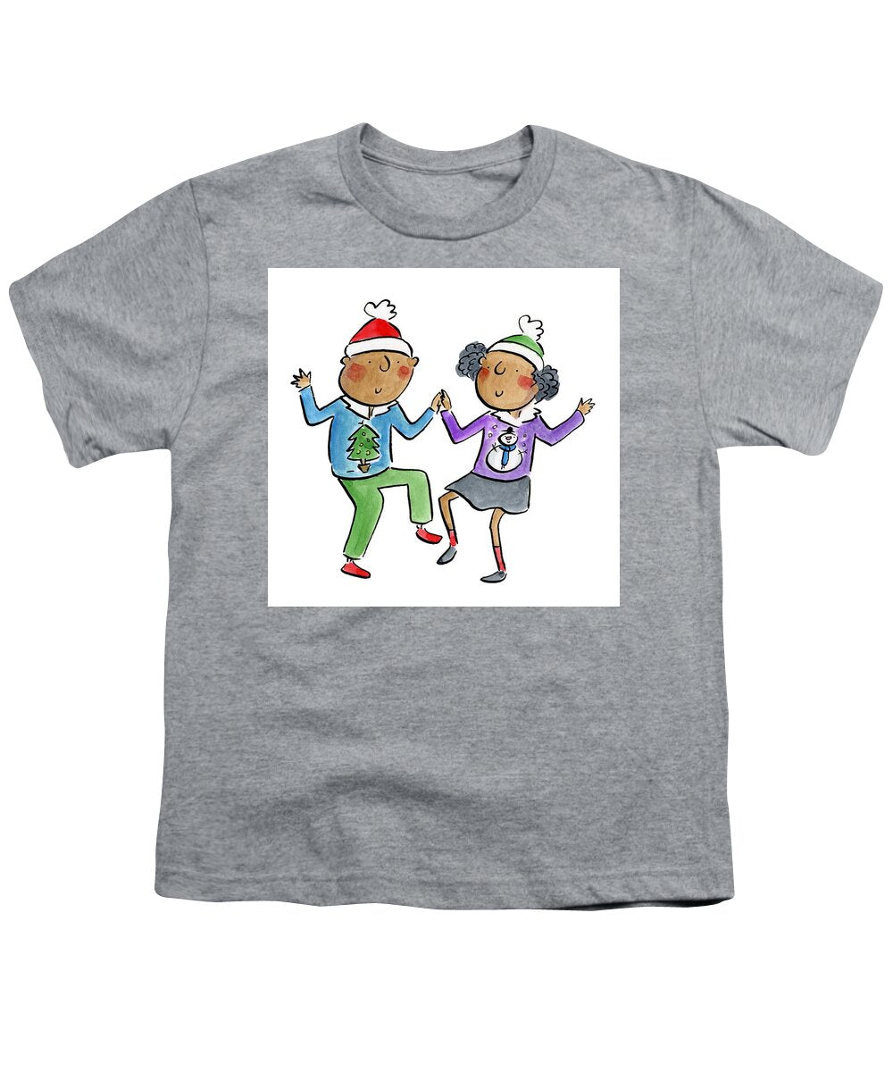 Christmas dancing - Youth T-Shirt