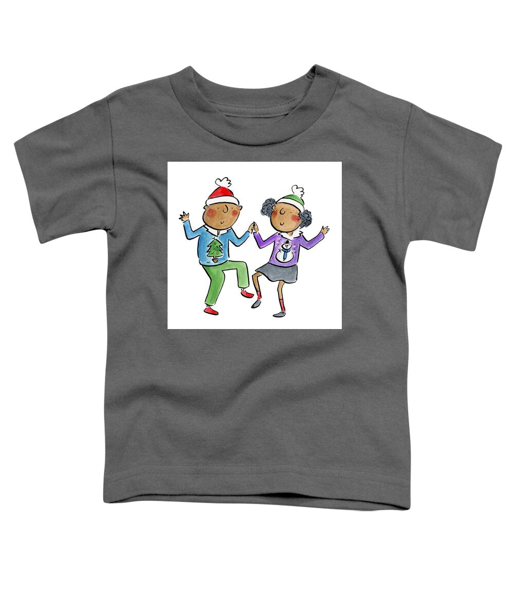 Christmas dancing - Toddler T-Shirt
