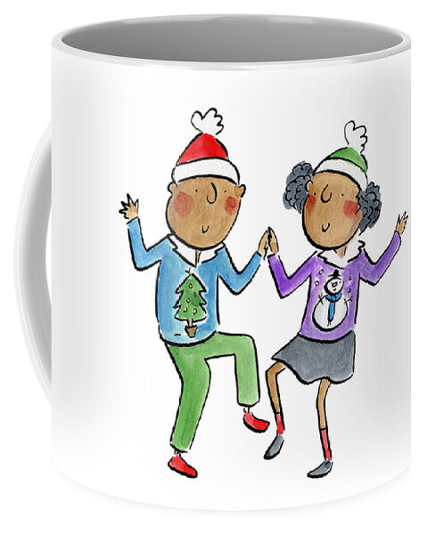 Christmas dancing - Mug