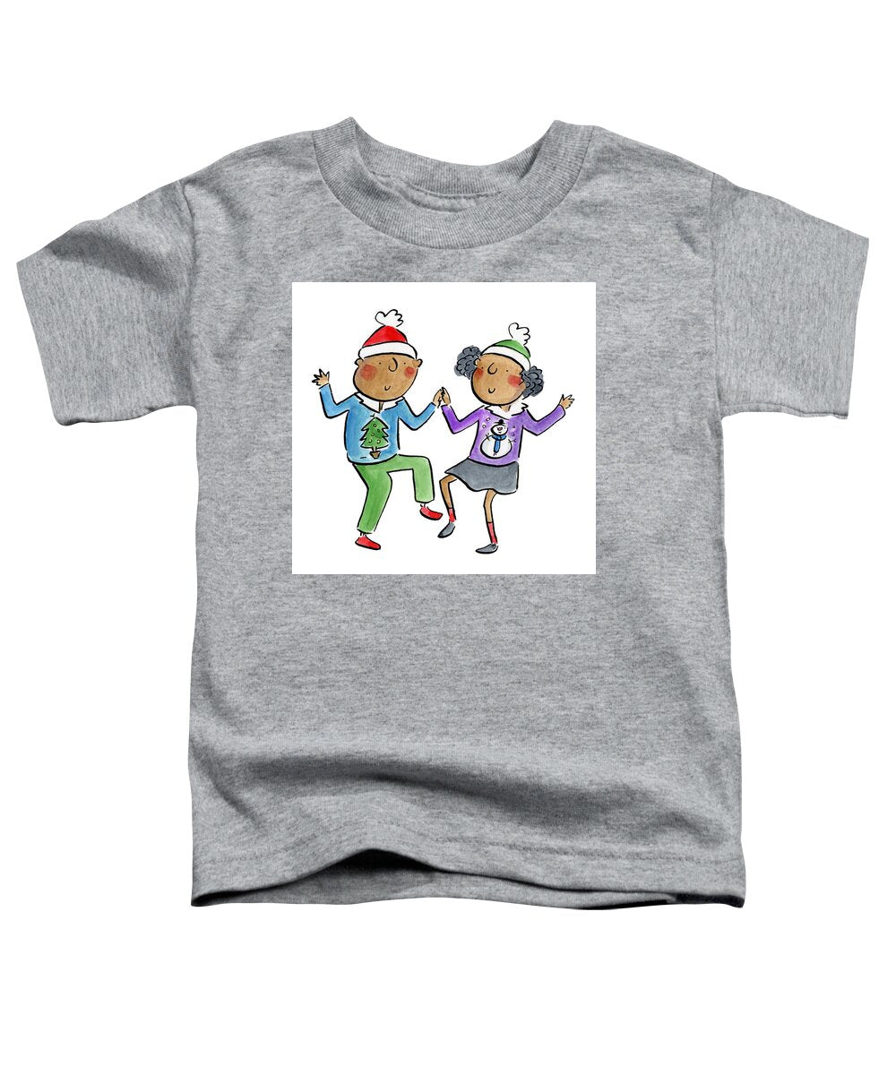 Christmas dancing - Toddler T-Shirt