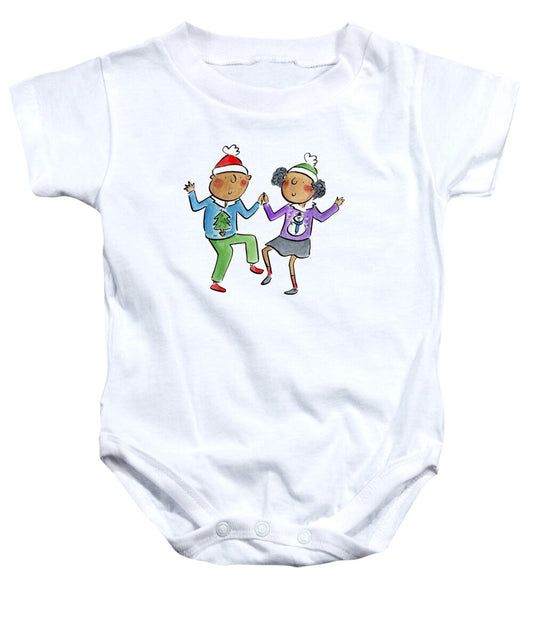 Christmas dancing - Baby Onesie