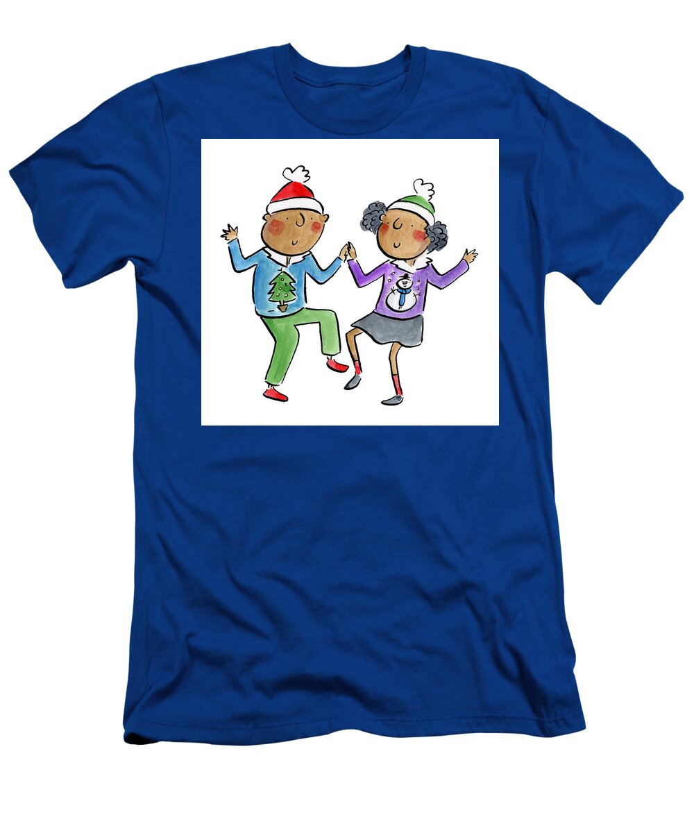 Christmas dancing - T-Shirt