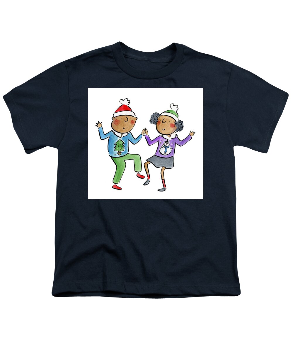 Christmas dancing - Youth T-Shirt