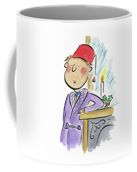 Christmas Fireplace - Mug