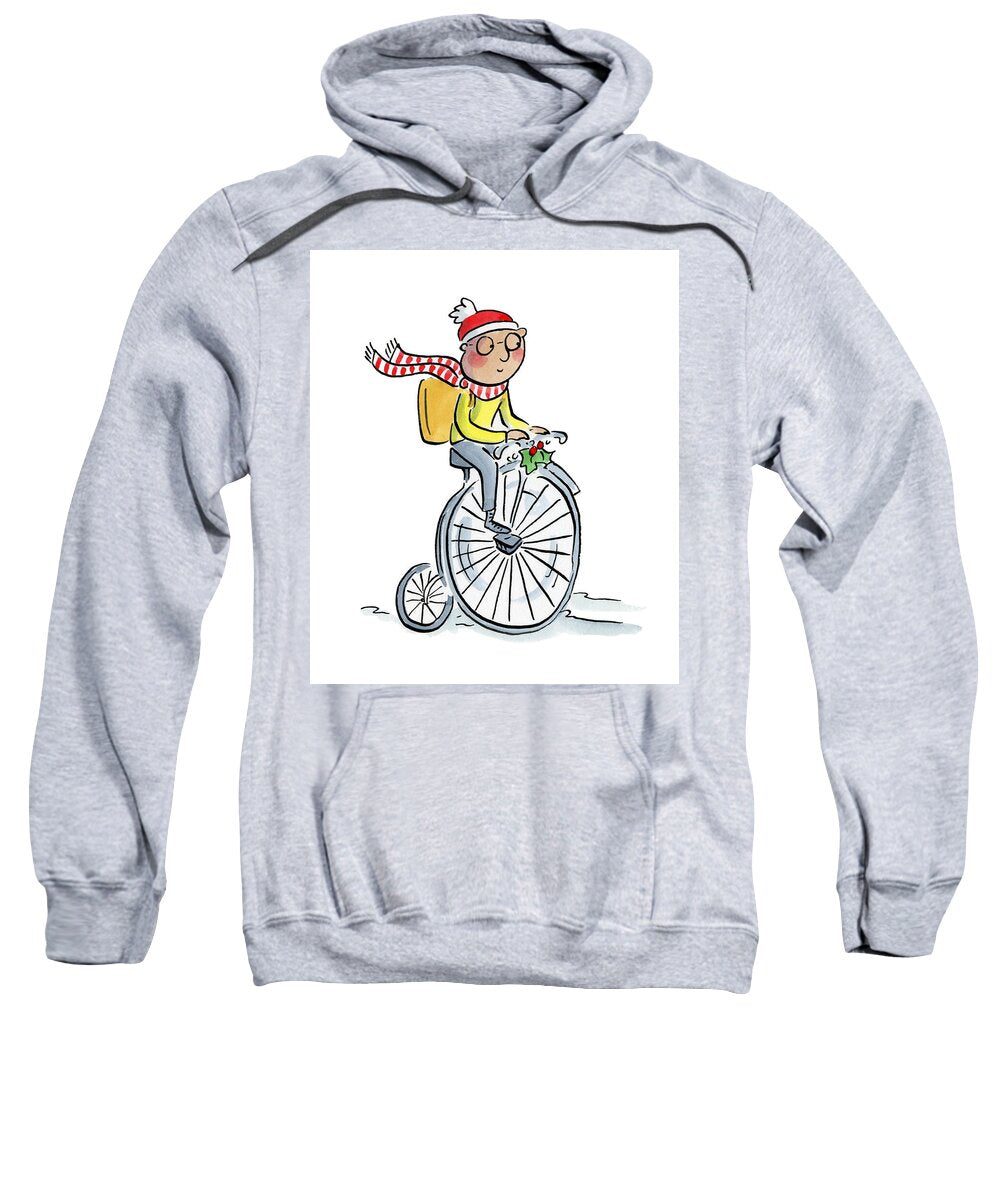 Christmas Penny Farthing - Sweatshirt