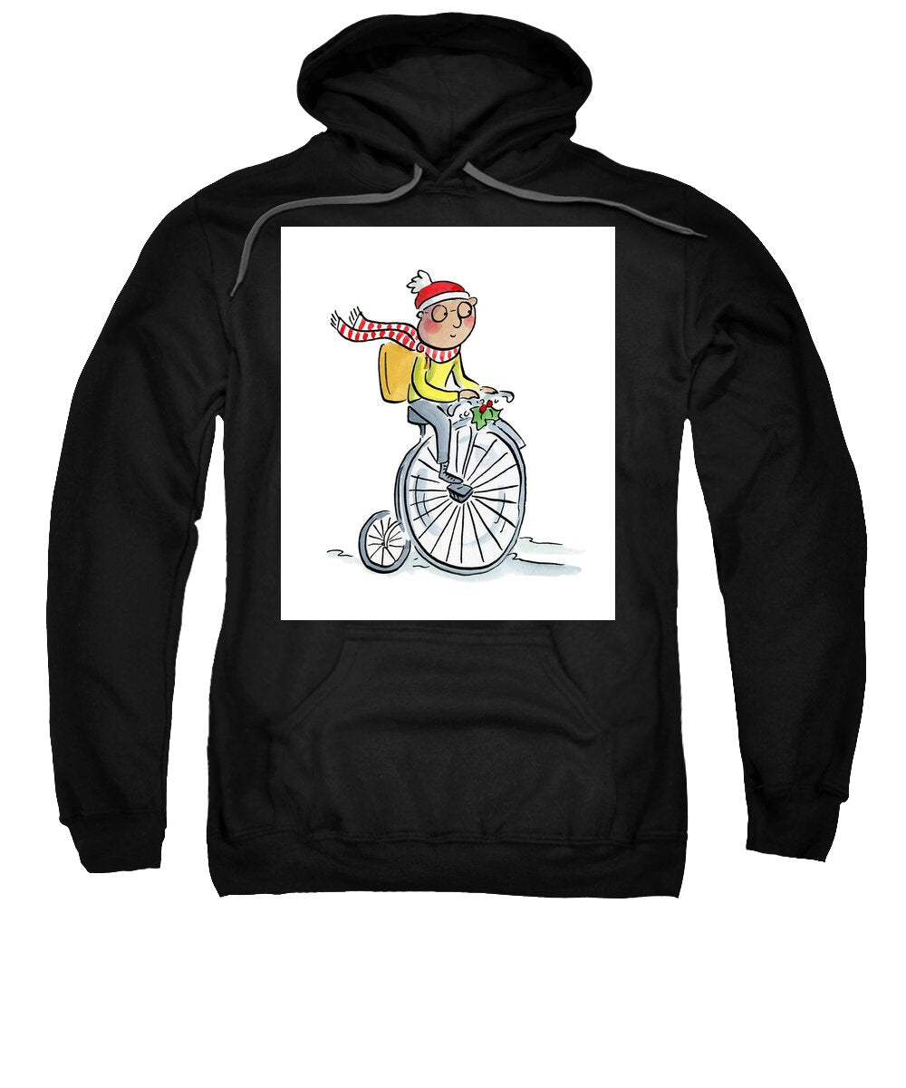 Christmas Penny Farthing - Sweatshirt