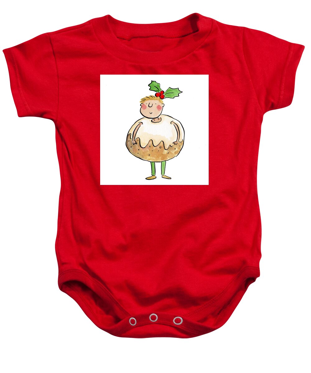 Christmas Pudding - Baby Onesie