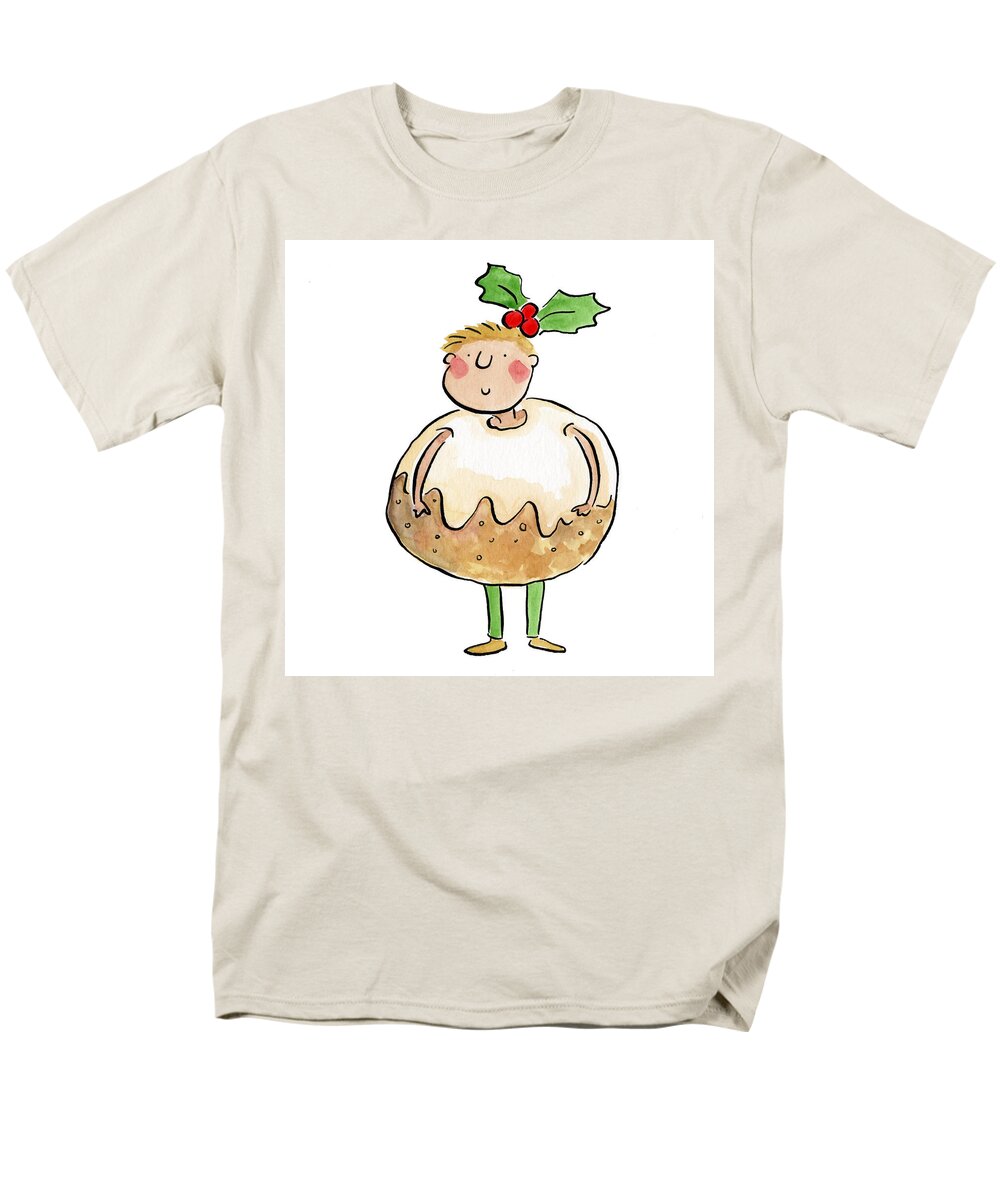 Christmas Pudding - Men's T-Shirt  (Regular Fit)