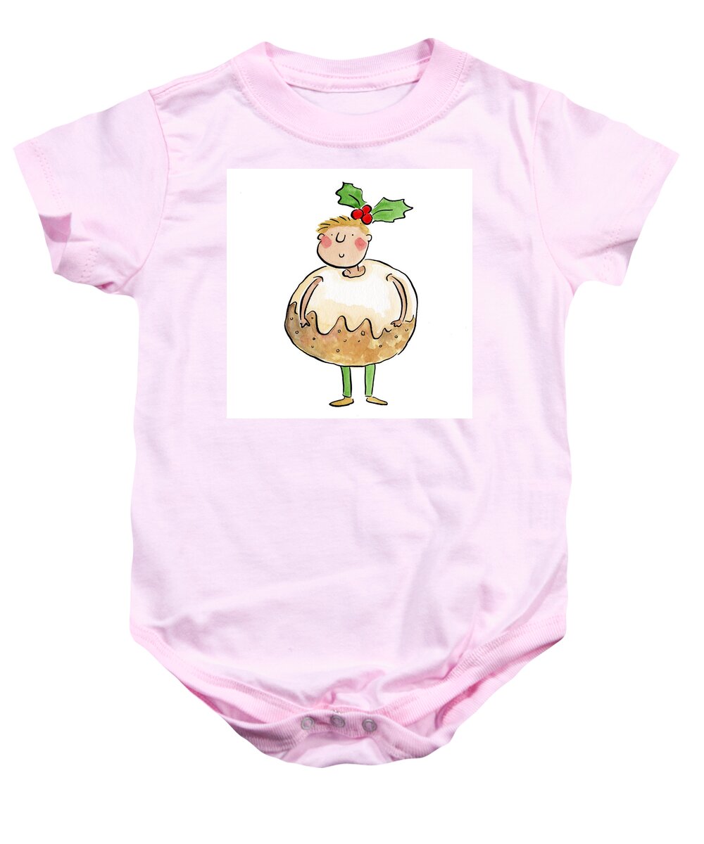 Christmas Pudding - Baby Onesie