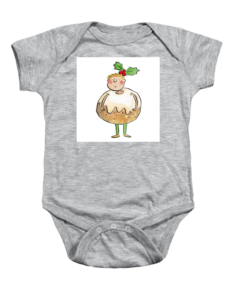 Christmas Pudding - Baby Onesie